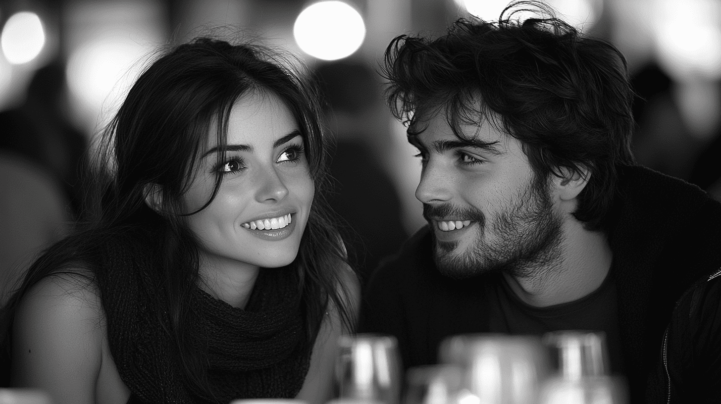 Happy Couple Embracing