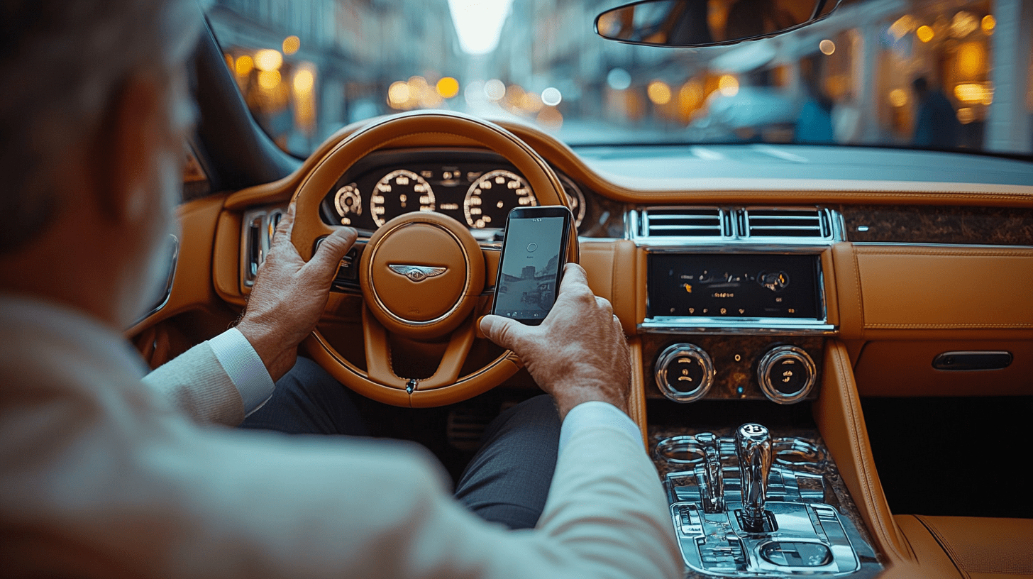 Person wearing a device for monitoring.