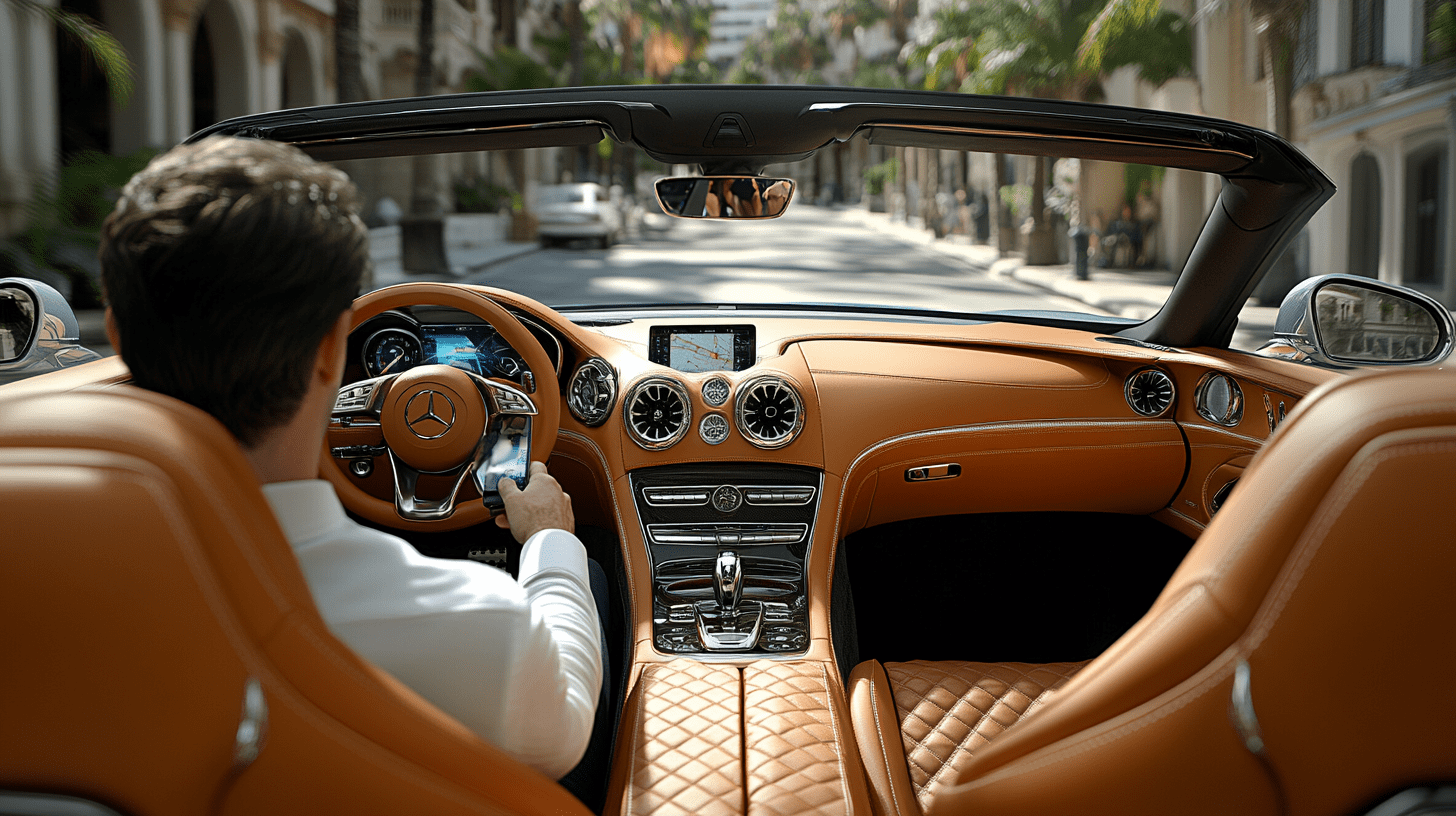 Ultra Realistic Point of View of Man in Dress Pants